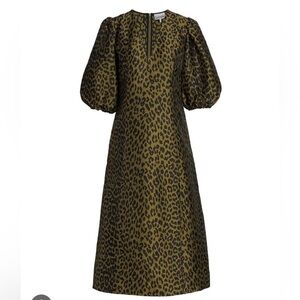 Ganni Leopard Dress